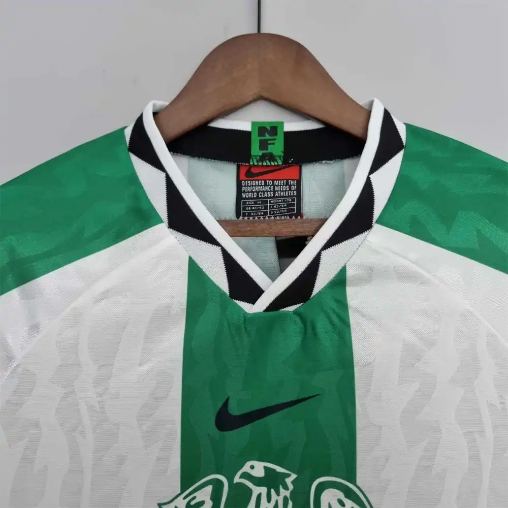 1996 Nigeria Away Soccer Retro Jersey