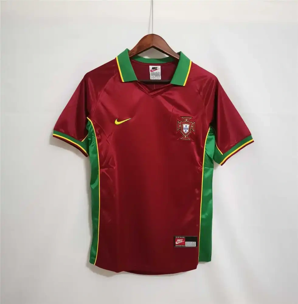 1998 Portugal World Cup Home Retro Jersey