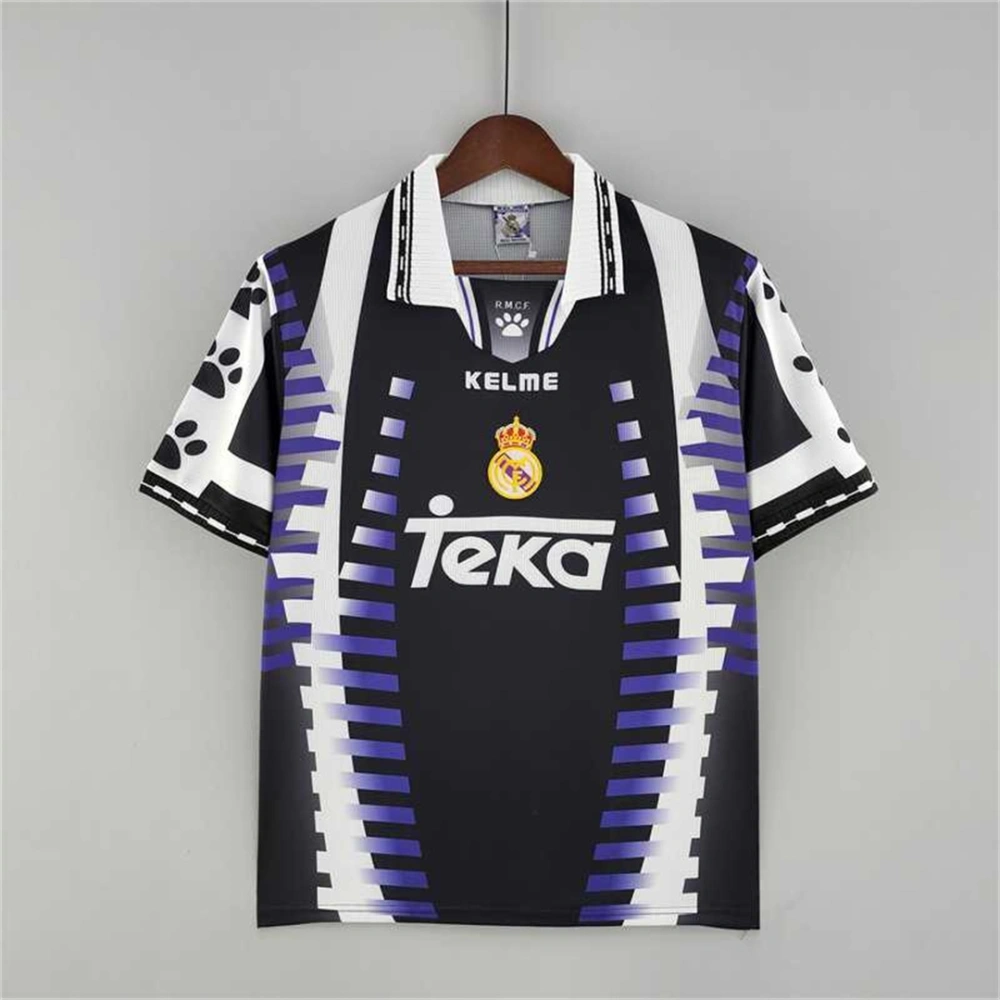 1997-98 Real Madrid Third Away Retro Soccer Jersey
