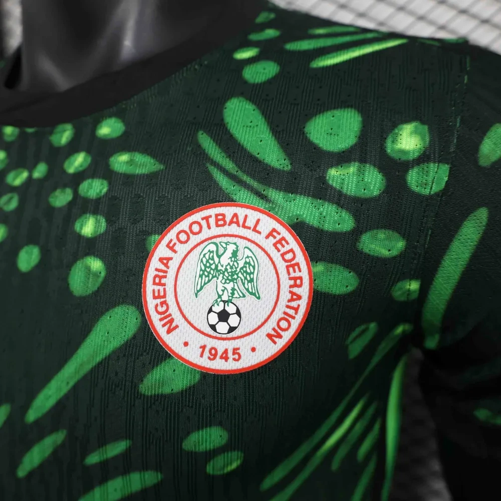 24-25 Nigeria Home Soccer Jersey Player Version