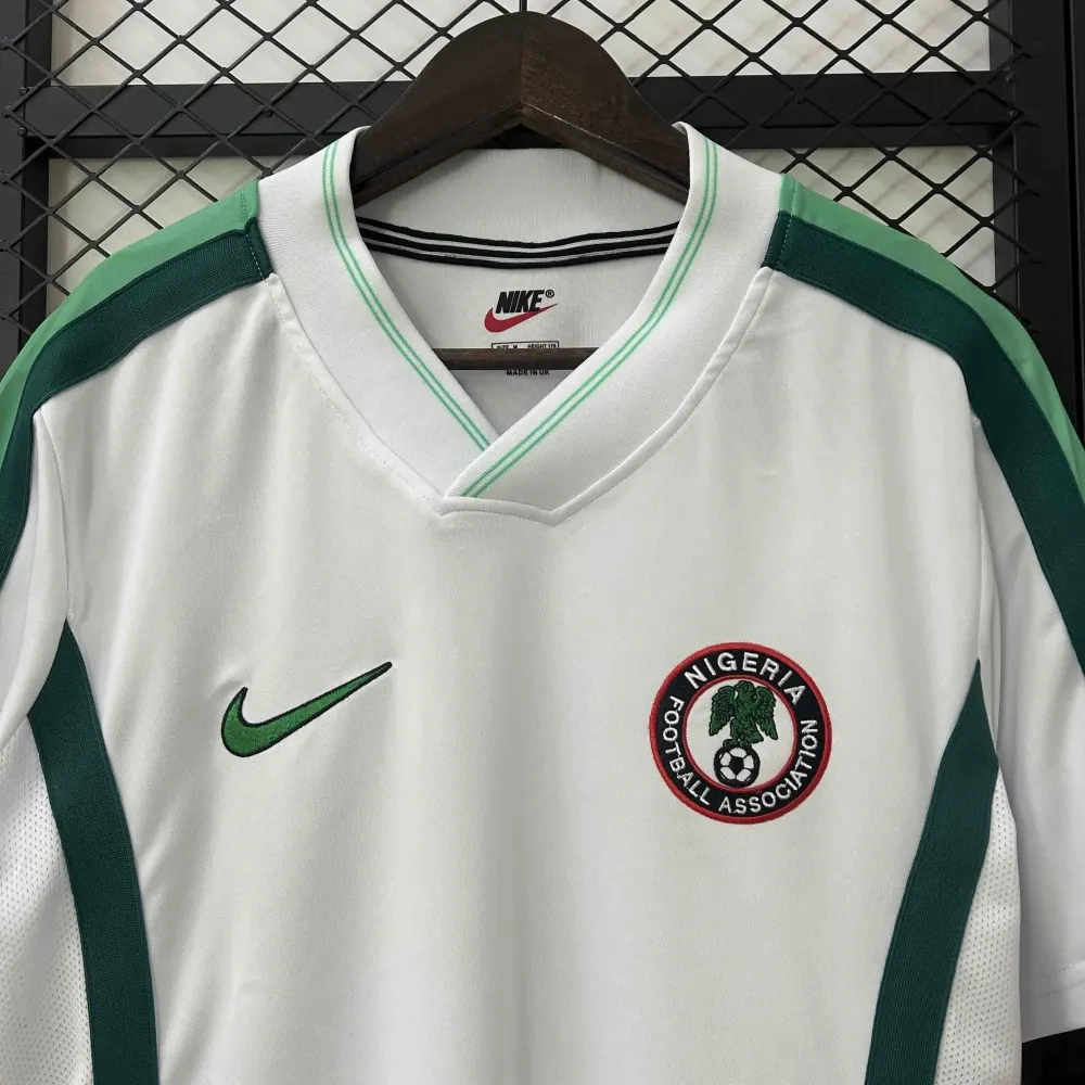 1998 Nigeria Away World Cup Retro Jersey