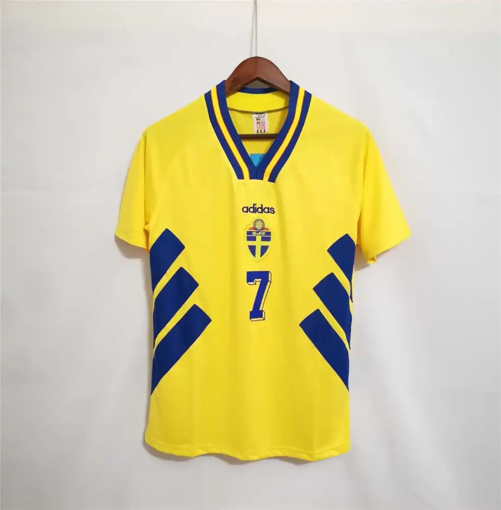 1994 Sweden World Cup Home Soccer Retro Jersey