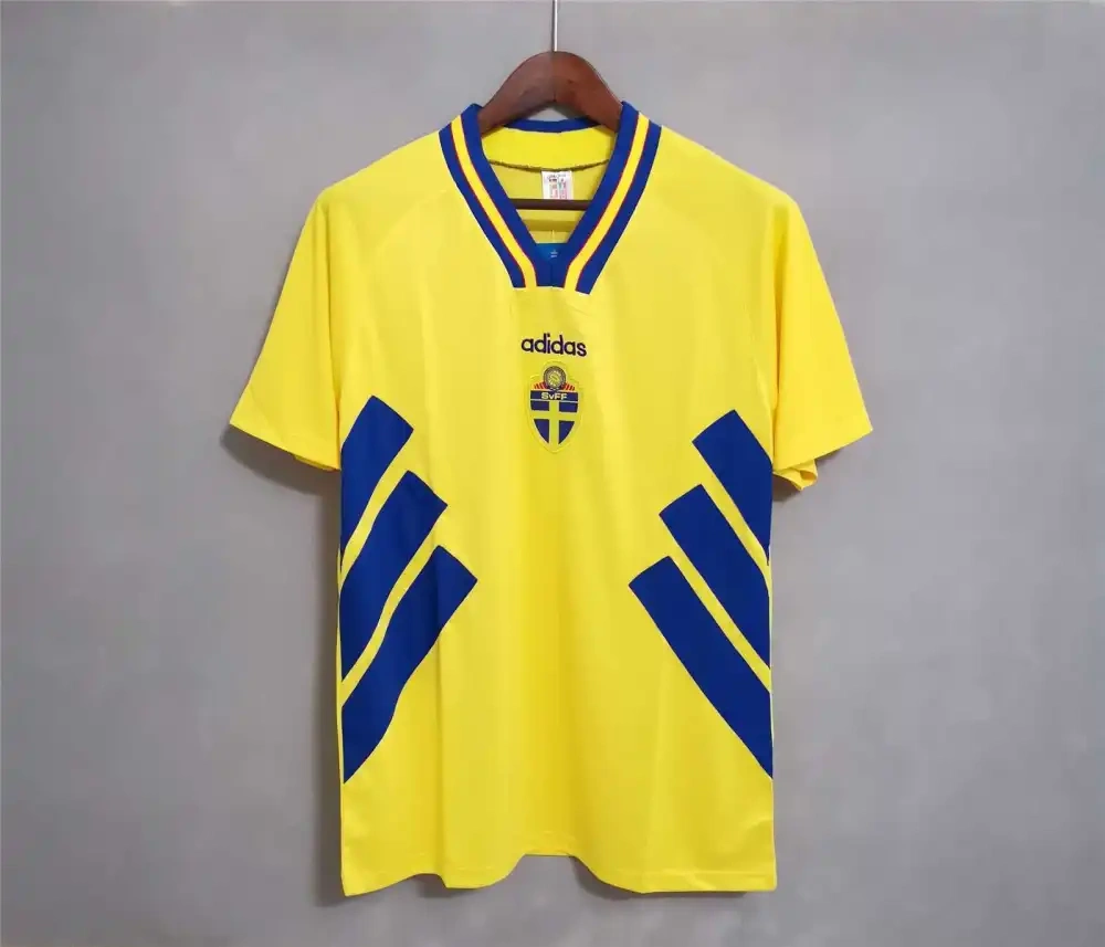 1994 Sweden World Cup Home Soccer Retro Jersey