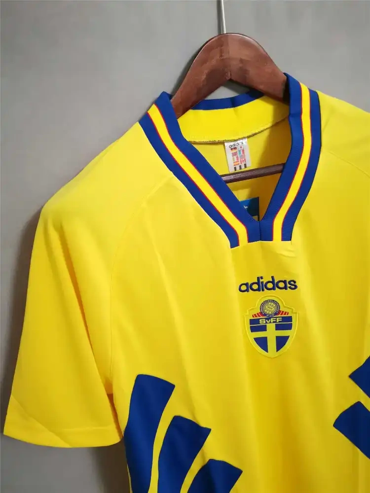 1994 Sweden World Cup Home Soccer Retro Jersey