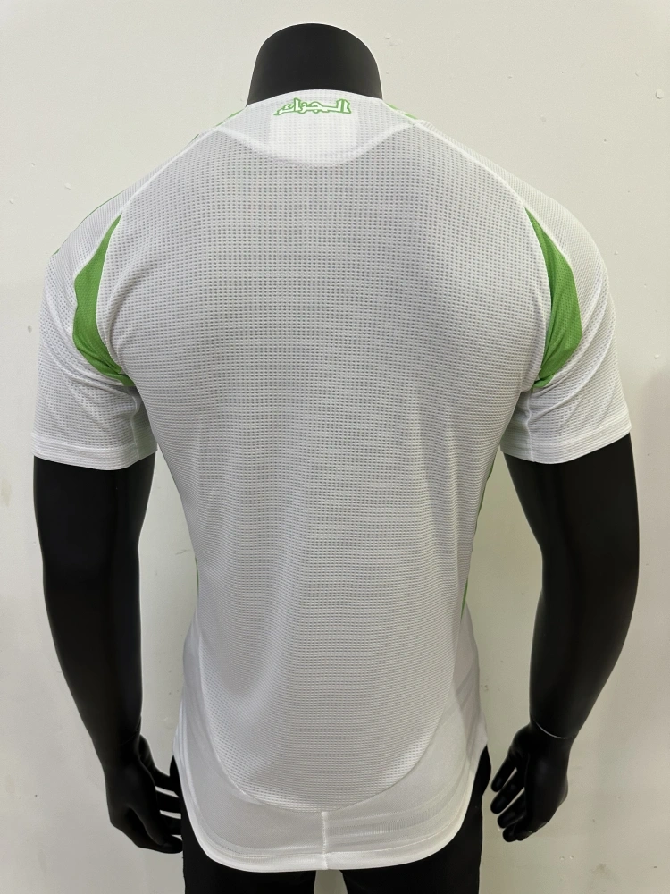24-25 Algeria Home Soccer Jersey Player Version