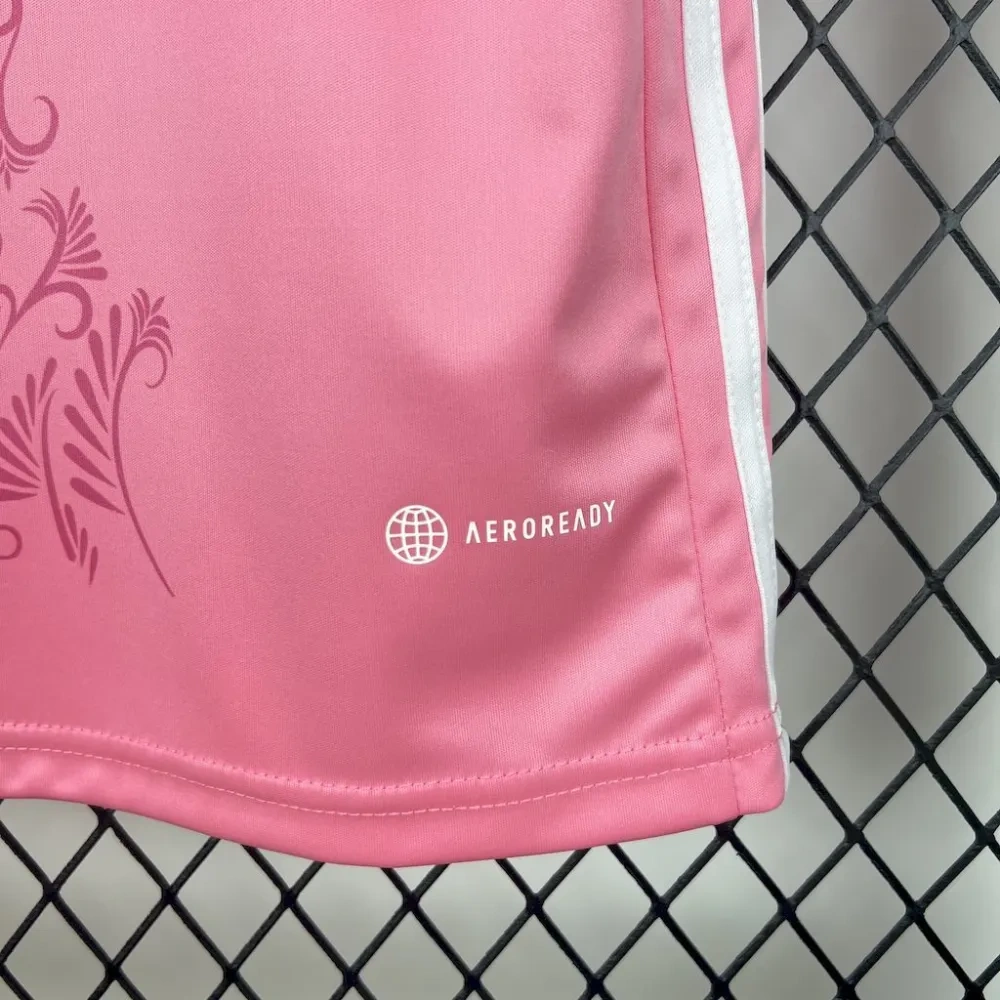 24-25 Algeria Soccer Jersey Pink