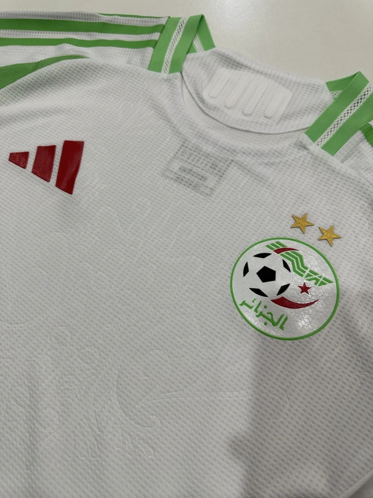24-25 Algeria Home Soccer Jersey Player Version
