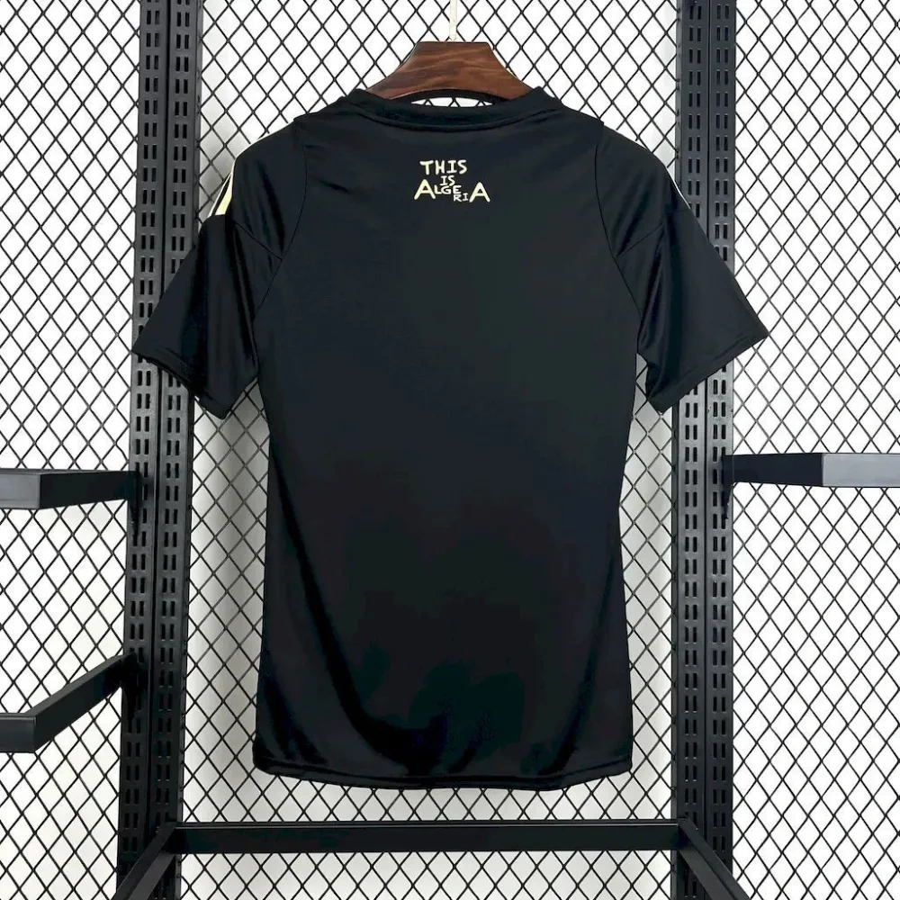 24-25 Algeria Soccer Jersey Black