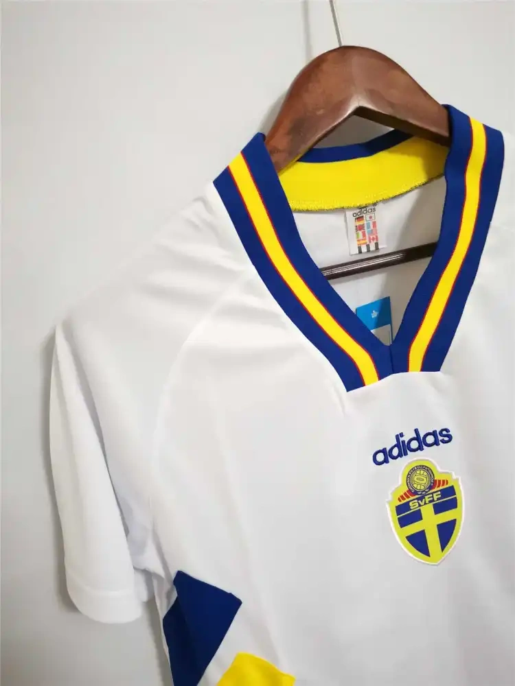 1994 Sweden World Cup Away Soccer Retro Jersey