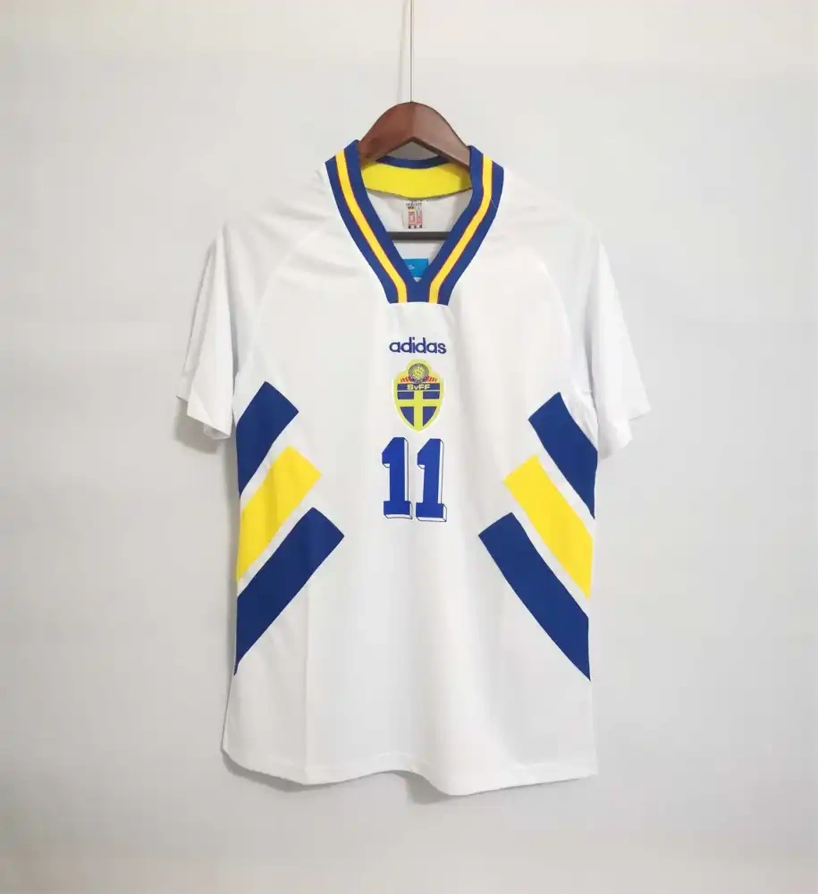 1994 Sweden World Cup Away Soccer Retro Jersey