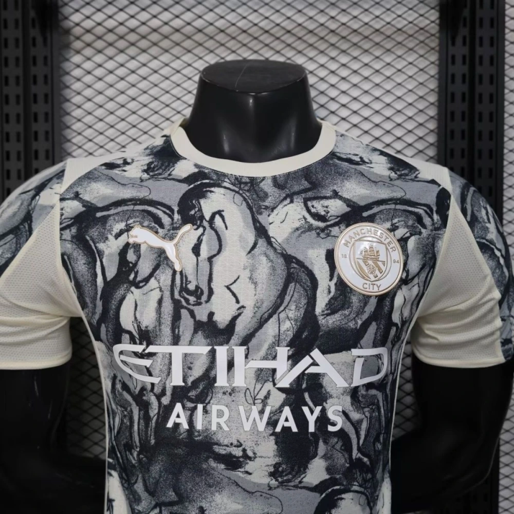 25-26 Manchester City Year of the Horse Soccer Jersey