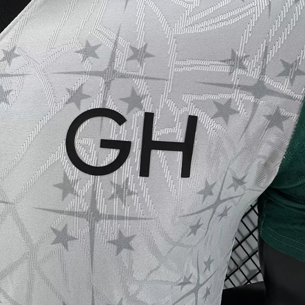 2025 Ghana Special Edition Soccer Jersey White