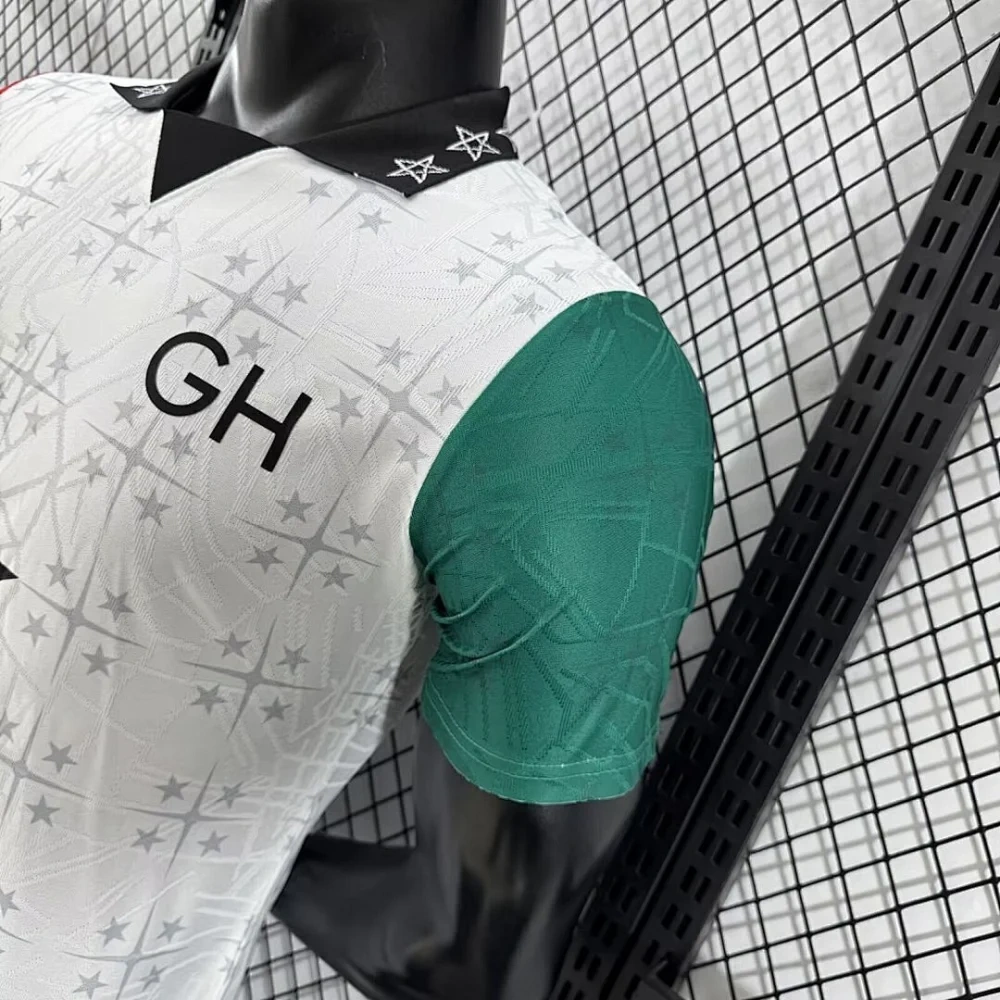 2025 Ghana Special Edition Soccer Jersey White