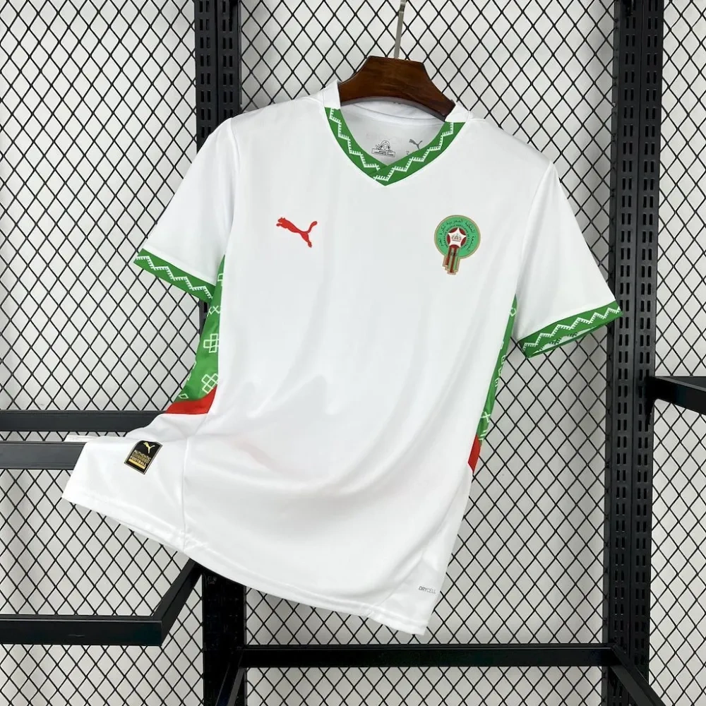24-25 Morocco Away Soccer Jersey