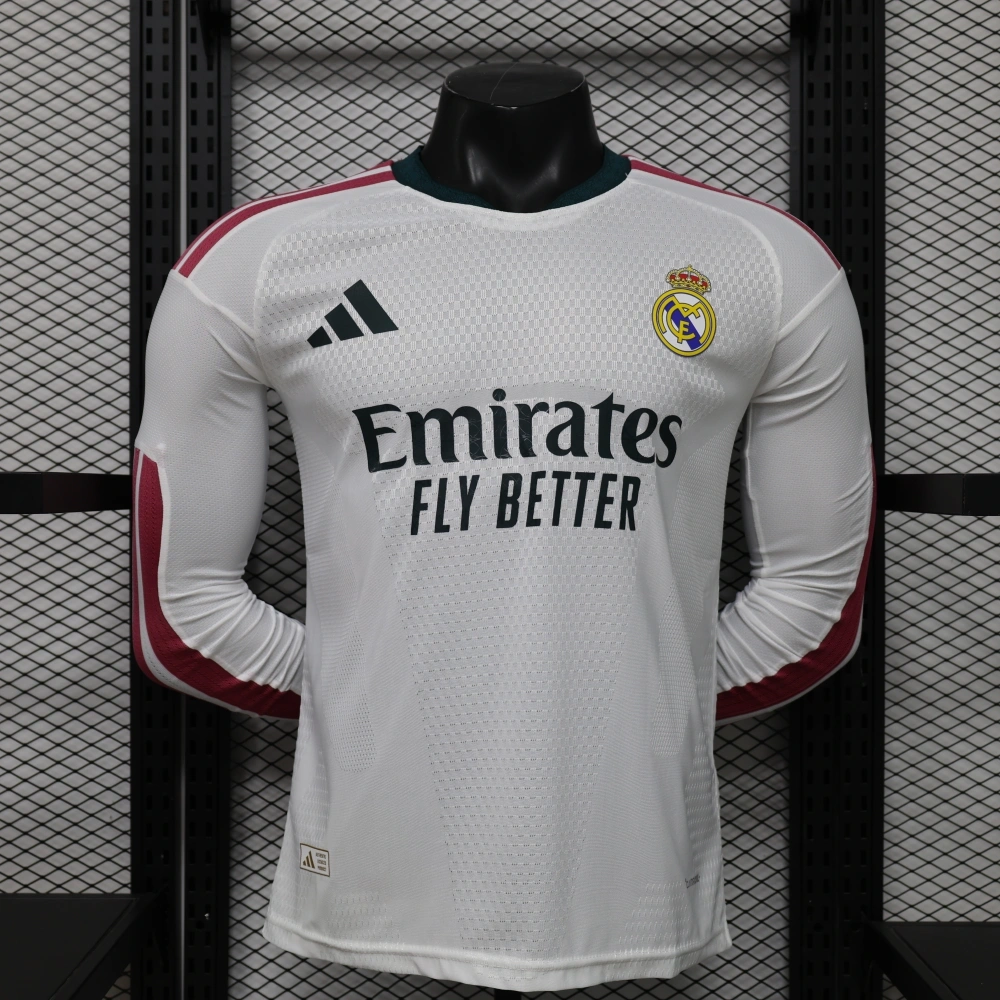 26-27 Real Madrid Special Soccer Jersey Player Version Long Sleeve