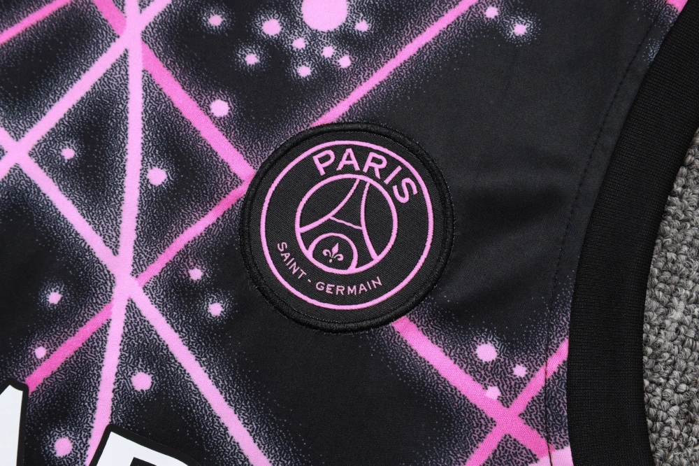 25-26 PSG Training Sleeveless Soccer Kit Jersey+Shorts