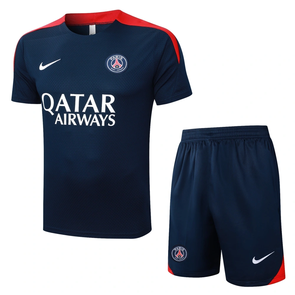 25-26 PSG Training Soccer Kit Jersey+Shorts