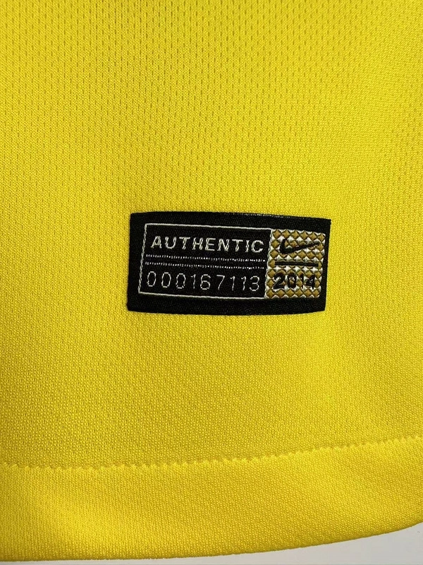 2014 Brazil World Cup Home Retro Soccer Jersey