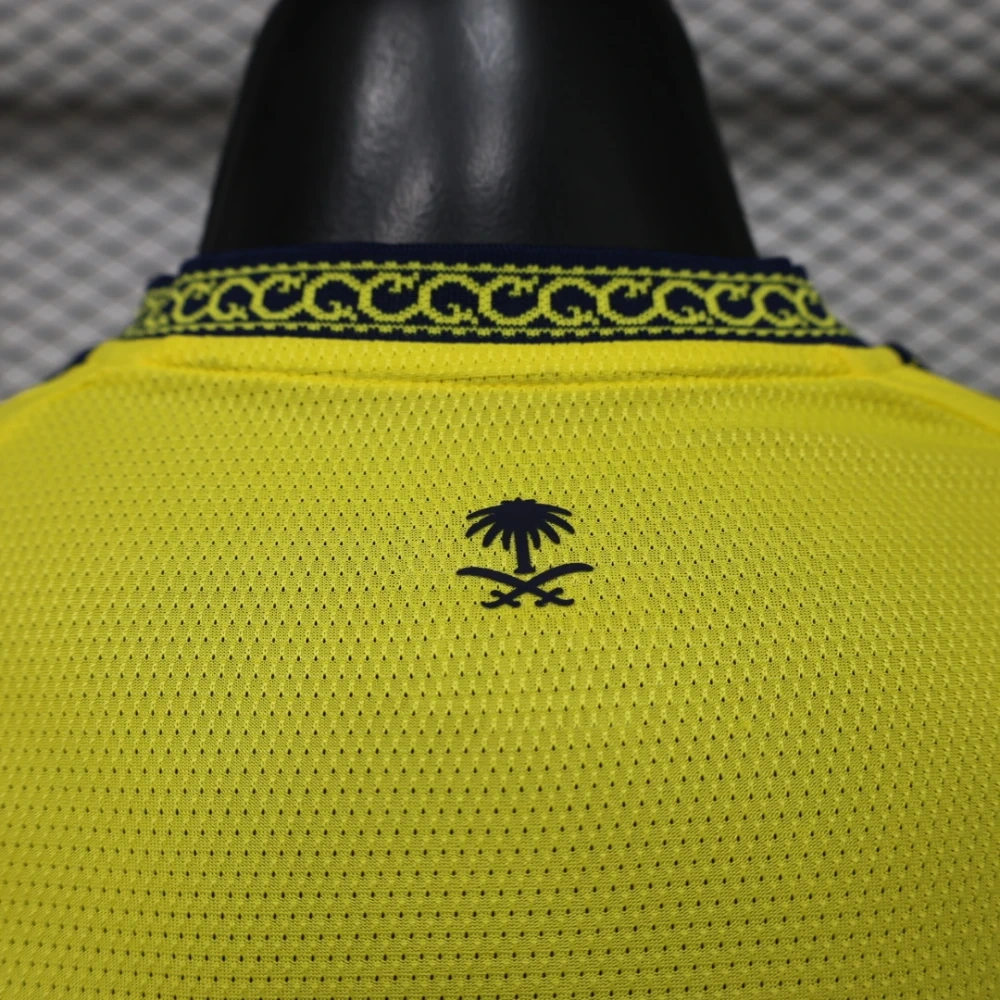 26-27 Al-Nassr Victory Home Soccer Jersey Player Version