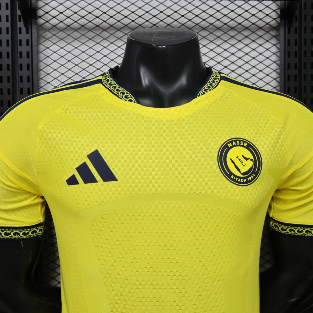 26-27 Al-Nassr Victory Home Soccer Jersey Player Version