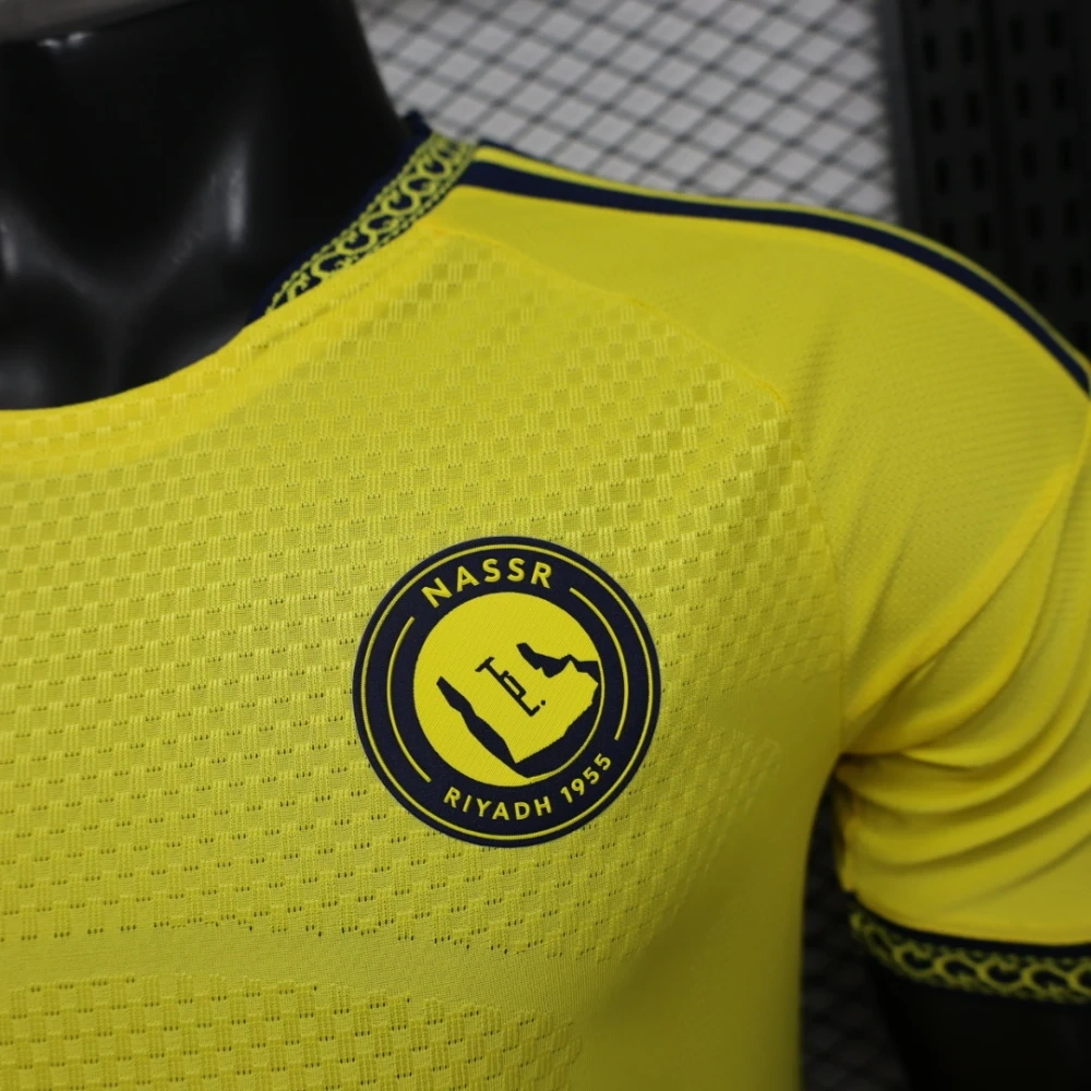26-27 Al-Nassr Victory Home Soccer Jersey Player Version