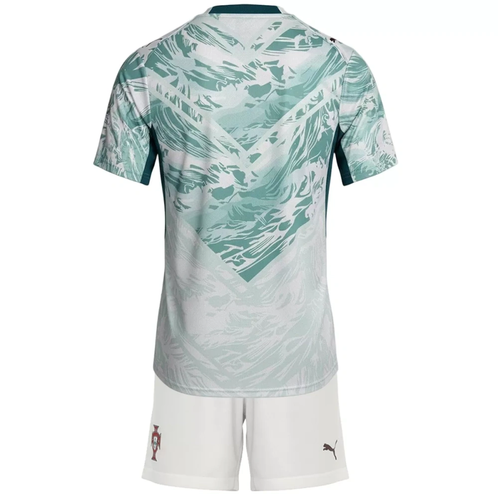 2026 Portugal Away World Cup Soccer Full Kids Kit Jersey+Shorts+Socks