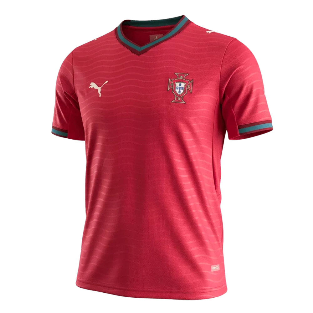 2026 Portugal Home World Cup Soccer Full Kit Jersey+Shorts+Socks