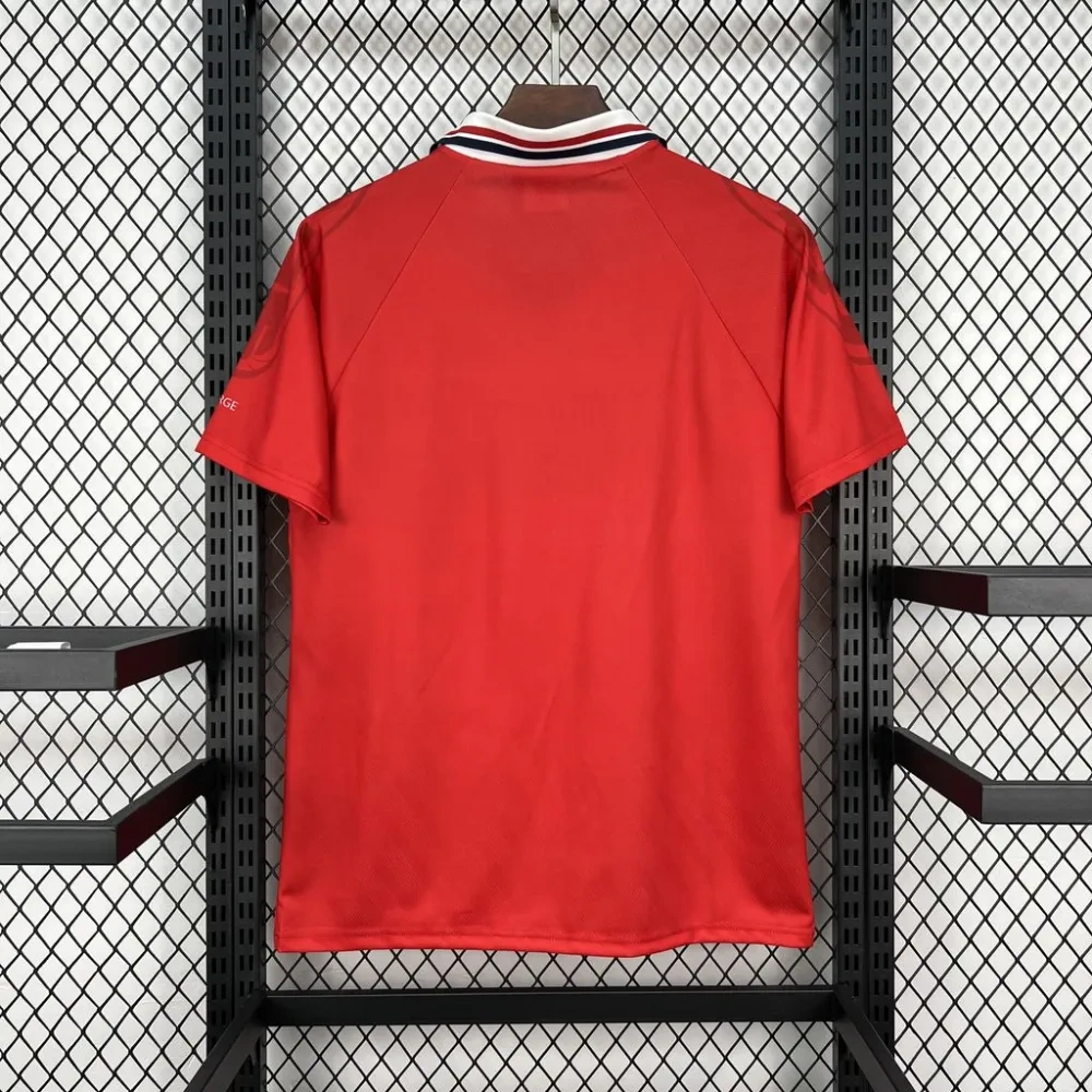 1997 Norway Home Soccer Retro Jersey