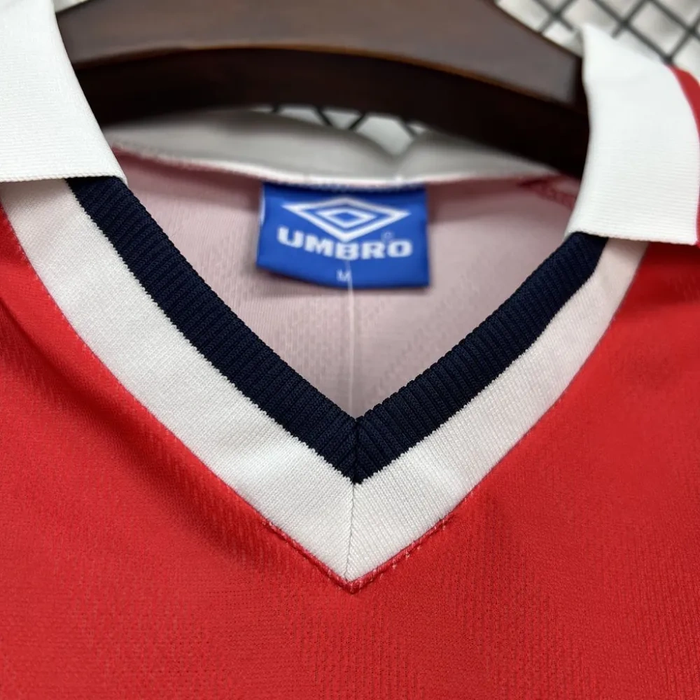 1997 Norway Home Soccer Retro Jersey