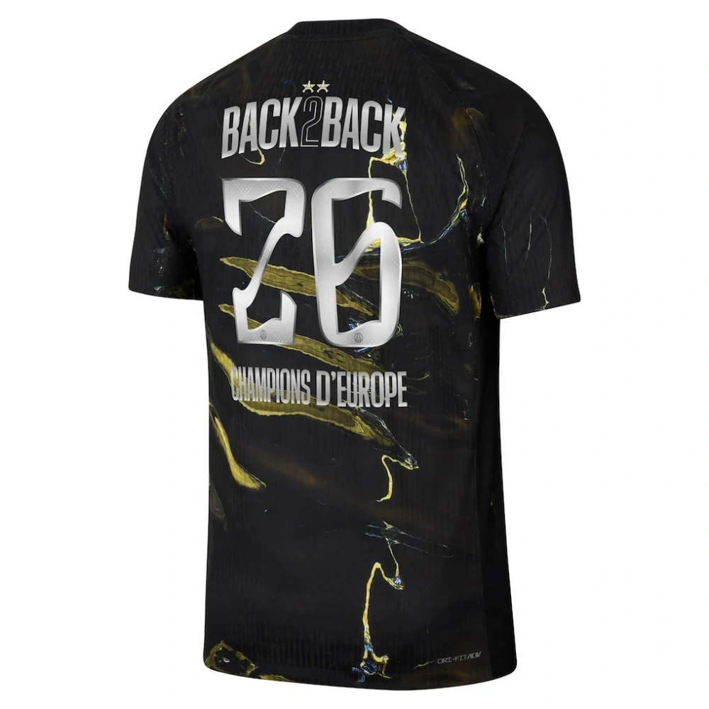 25-26 PSG Night Stadium BACK2BACK 2 Star 26 Soccer Jersey