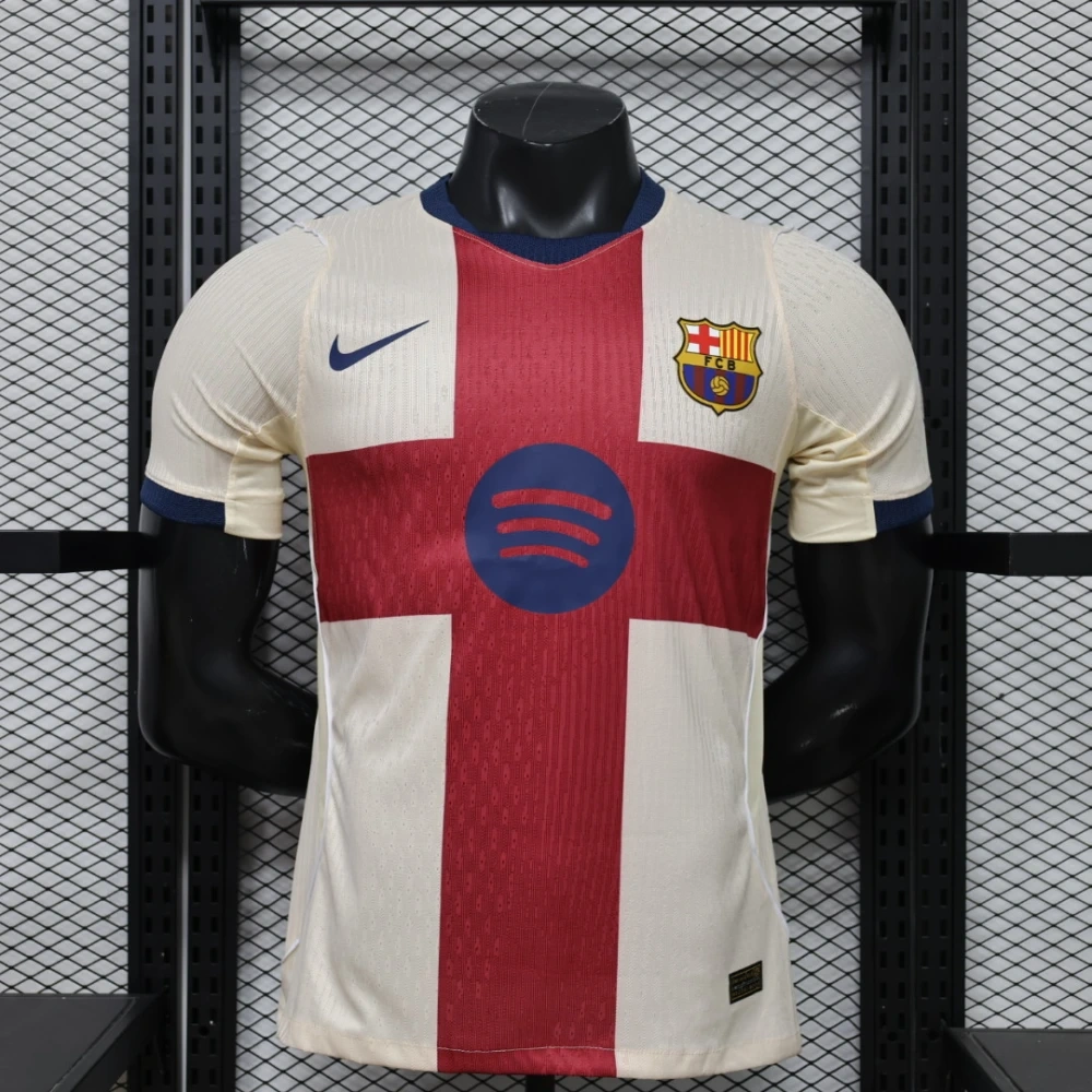 26-27 Barcelona Fourth Away Player Version Soccer Jersey