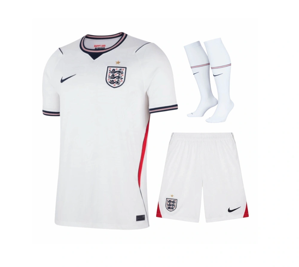 2026 England Home Wolrd Cup Soccer Full Kit Jersey+Shorts+Socks