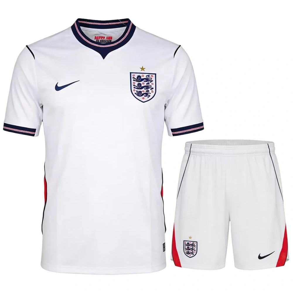 2026 England Home Wolrd Cup Soccer Full Kit Jersey+Shorts+Socks