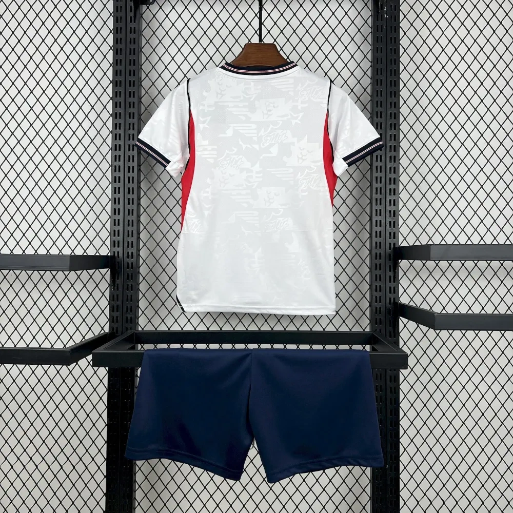 2026 England Home Wolrd Cup Soccer Kids Full Kit Jersey+Shorts+Socks