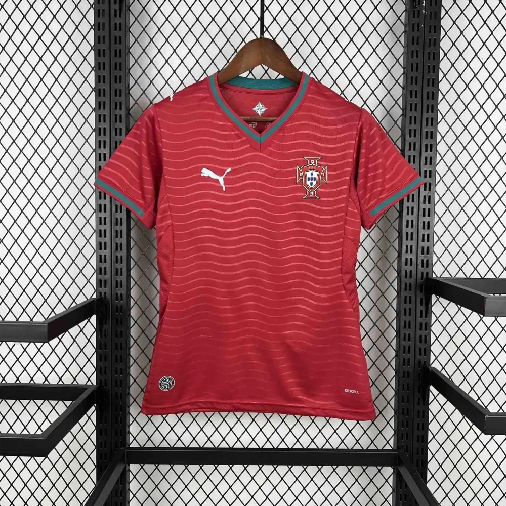 2026 Portugal Home World Cup Women Soccer Jersey