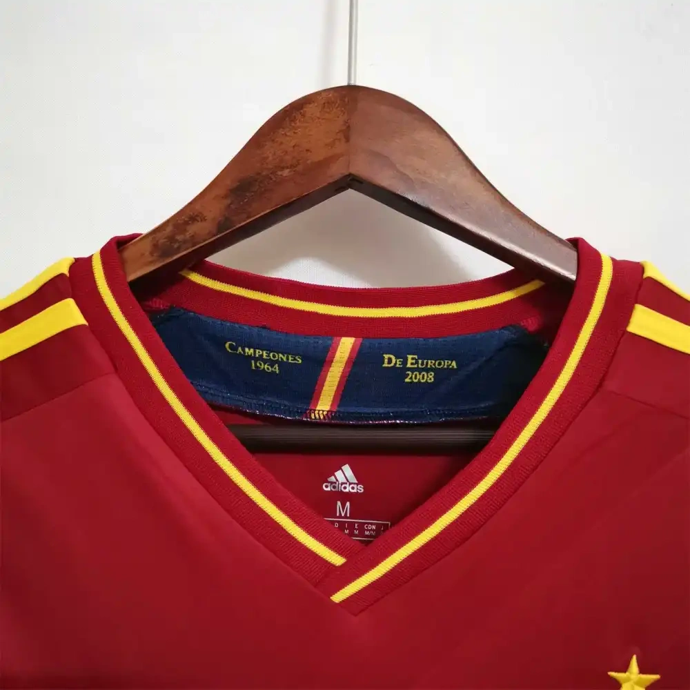 2012 Spain Home Retro Soccer Jersey