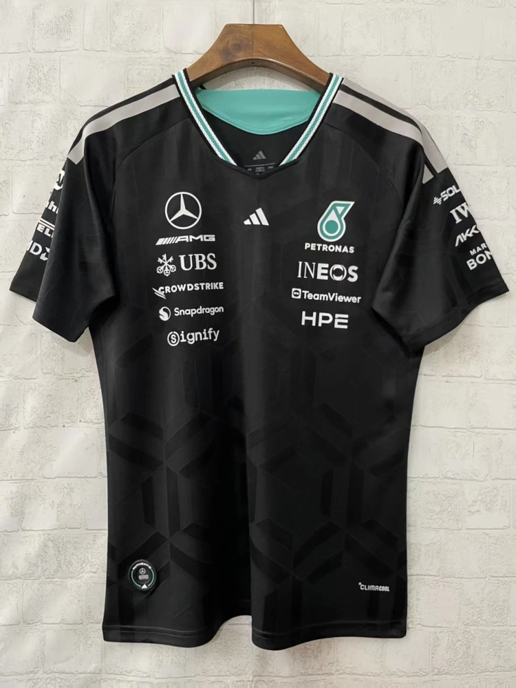 Mercedes AMG Petronas F1 Racing Team Black Driver T-Shirt 2026