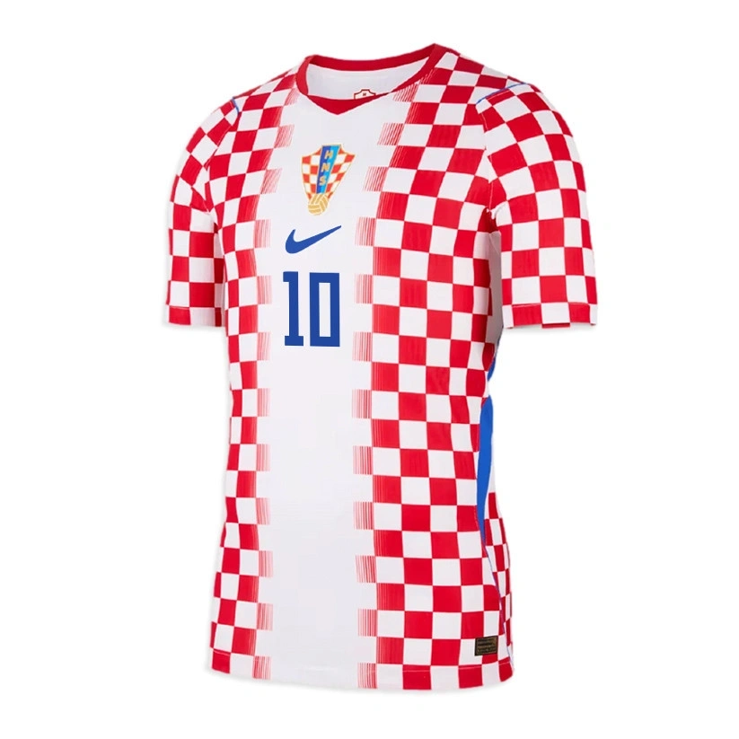 Luka Modrić 10 Croatia World Cup Home Football Jersey 2026