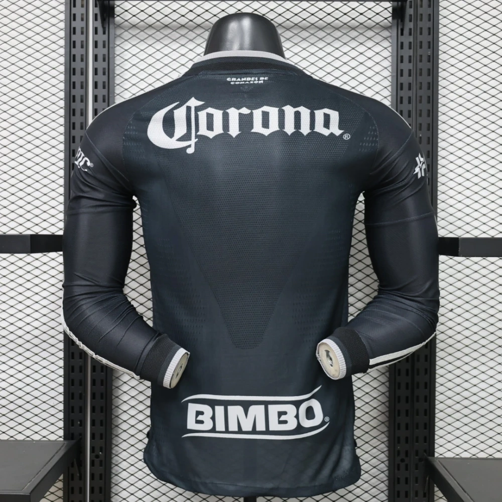 26-27 Club America Away Soccer Jersey Player Version Long Sleeve