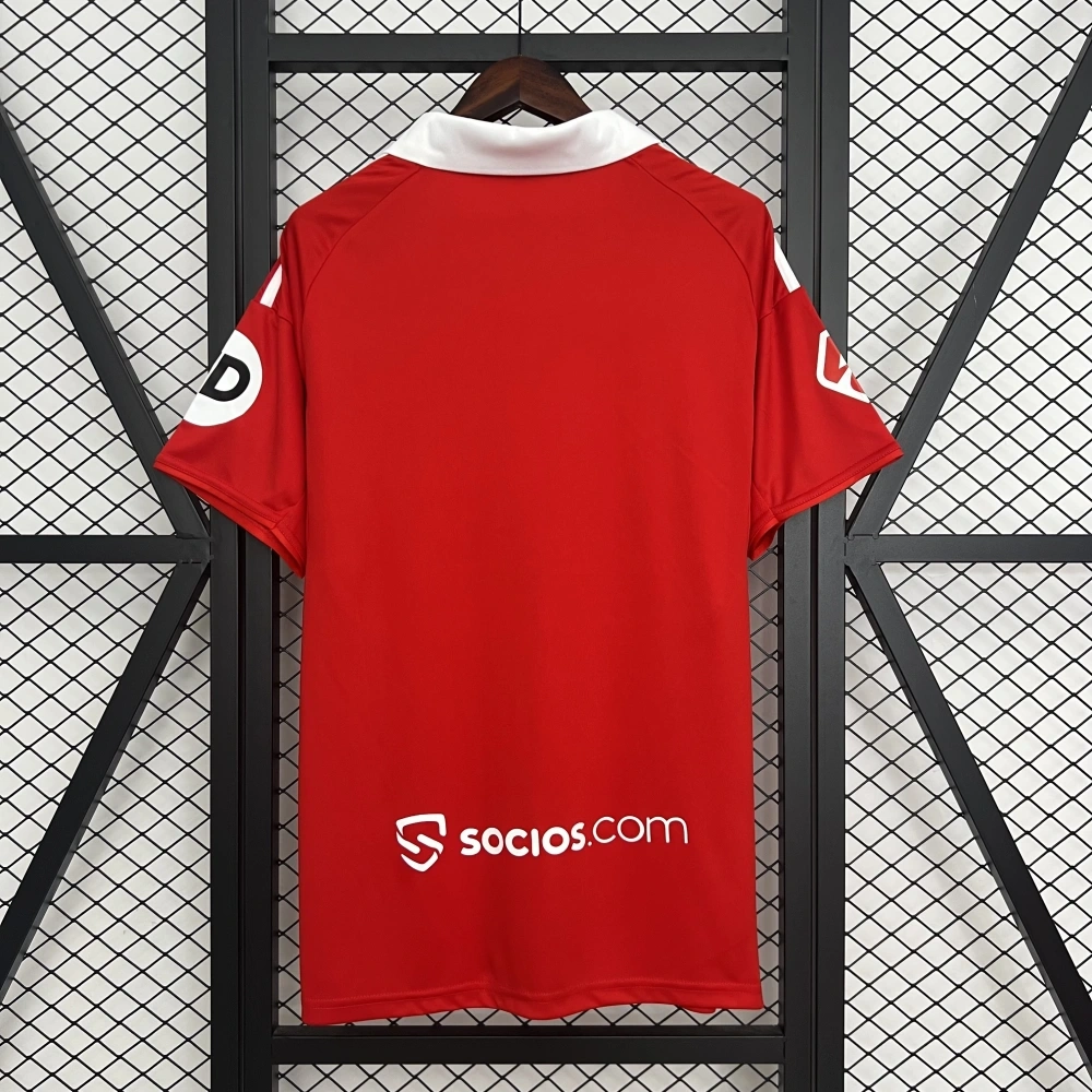 25-26 Sevilla Home Soccer Jersey