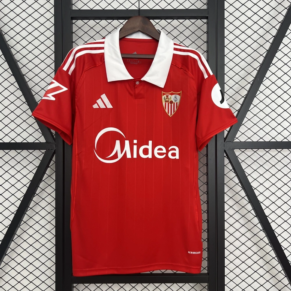 25-26 Sevilla Home Soccer Jersey
