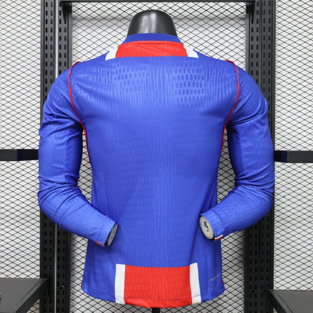 26-27 PSG Home Soccer Jersey Player Version Long Sleeve