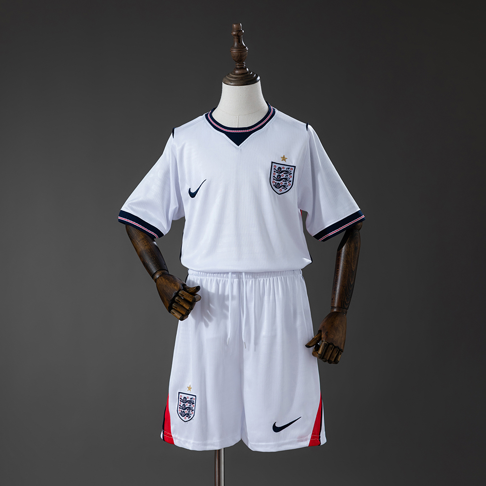 2026 England World Cup Home Kids Kit