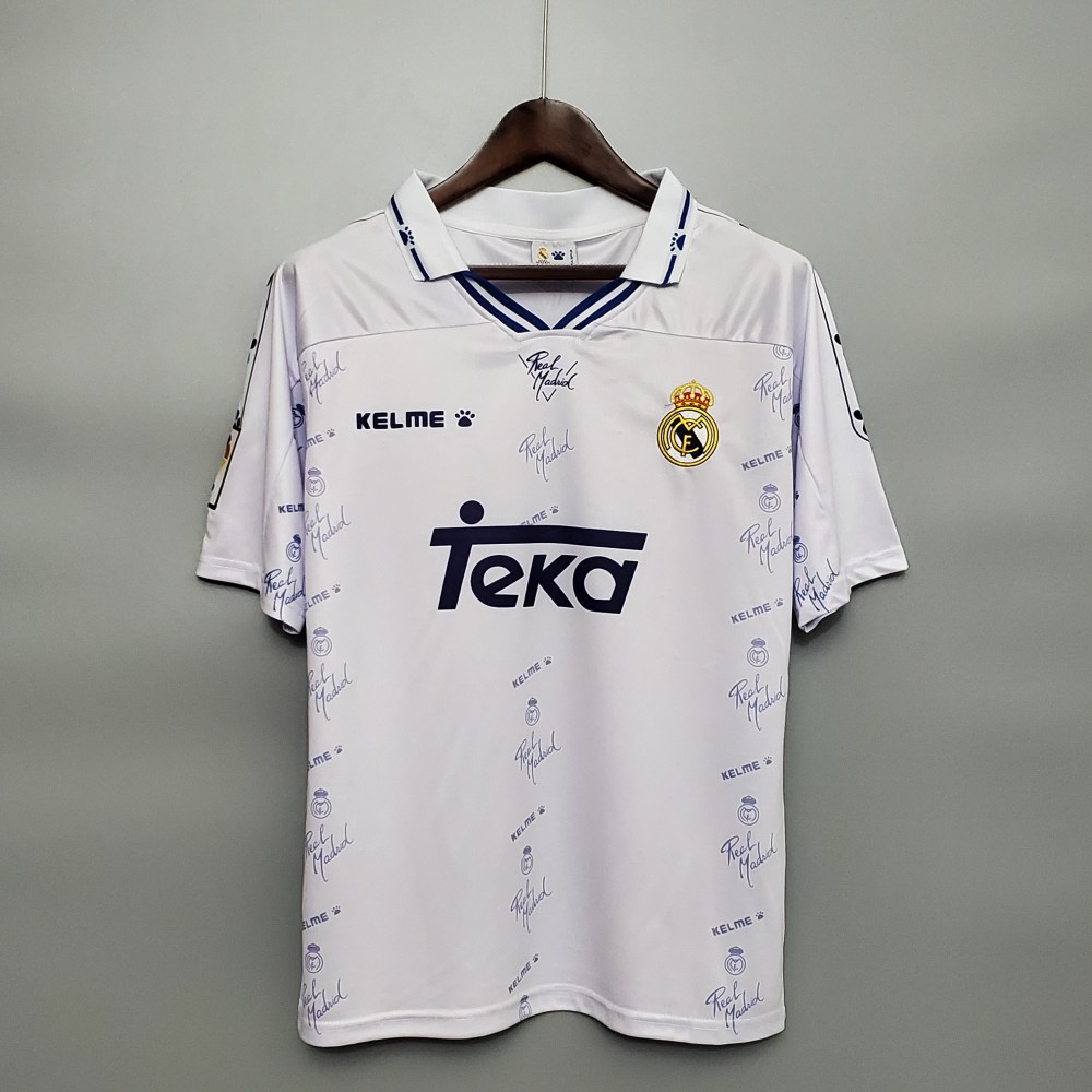 1994/96 Real Madrid Home Retro Jersey