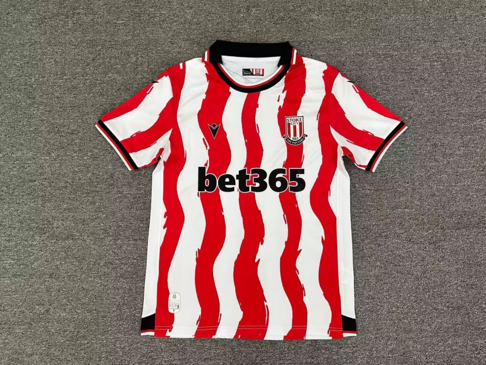2025/26 Stoke City Home Jersey