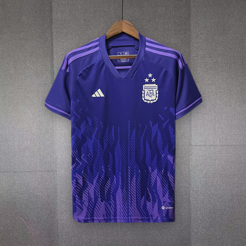 2022 Argentina World Cup Away 3-Star Retro Jersey