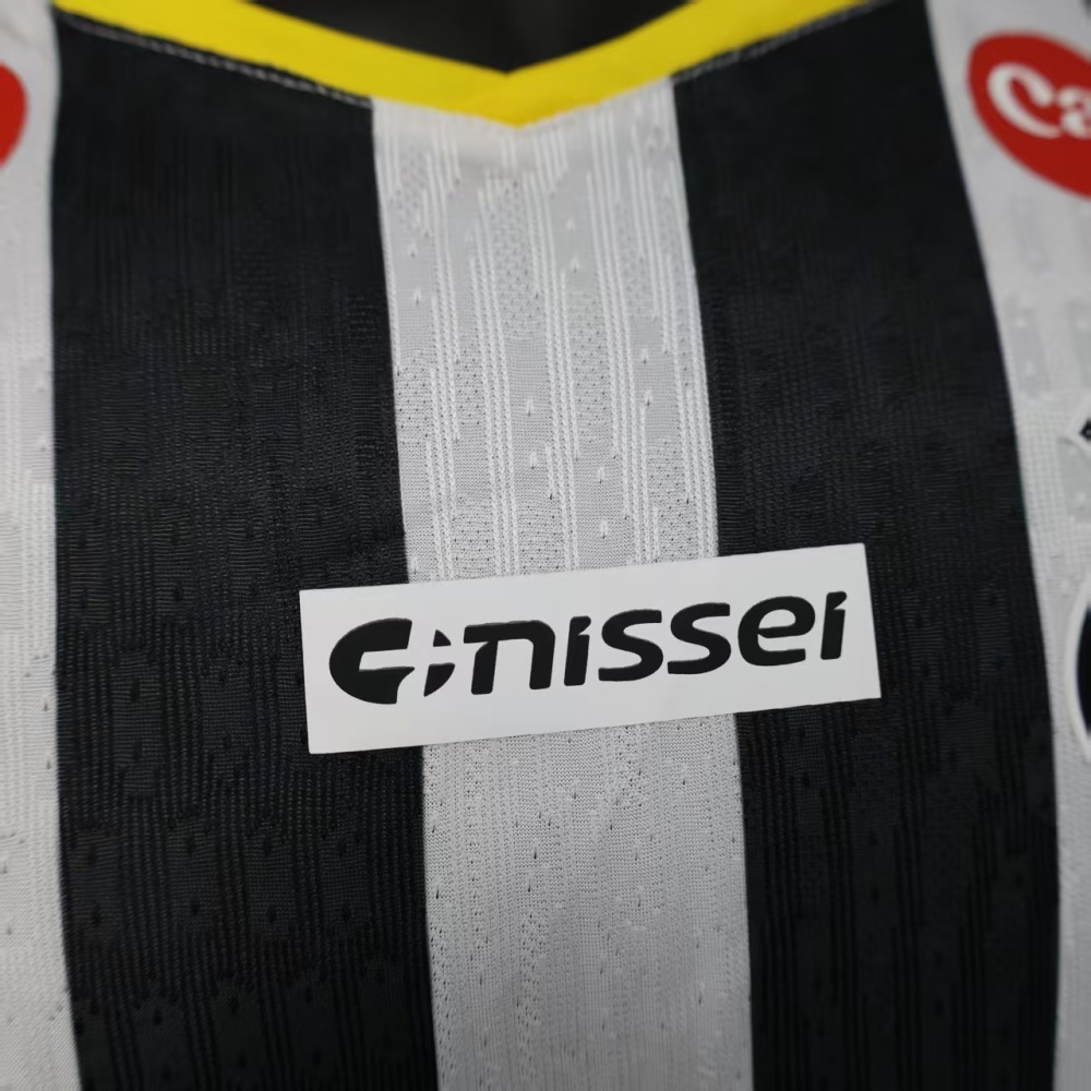 2025/26 Santos FC Away Jersey with All Sponsors Player Version