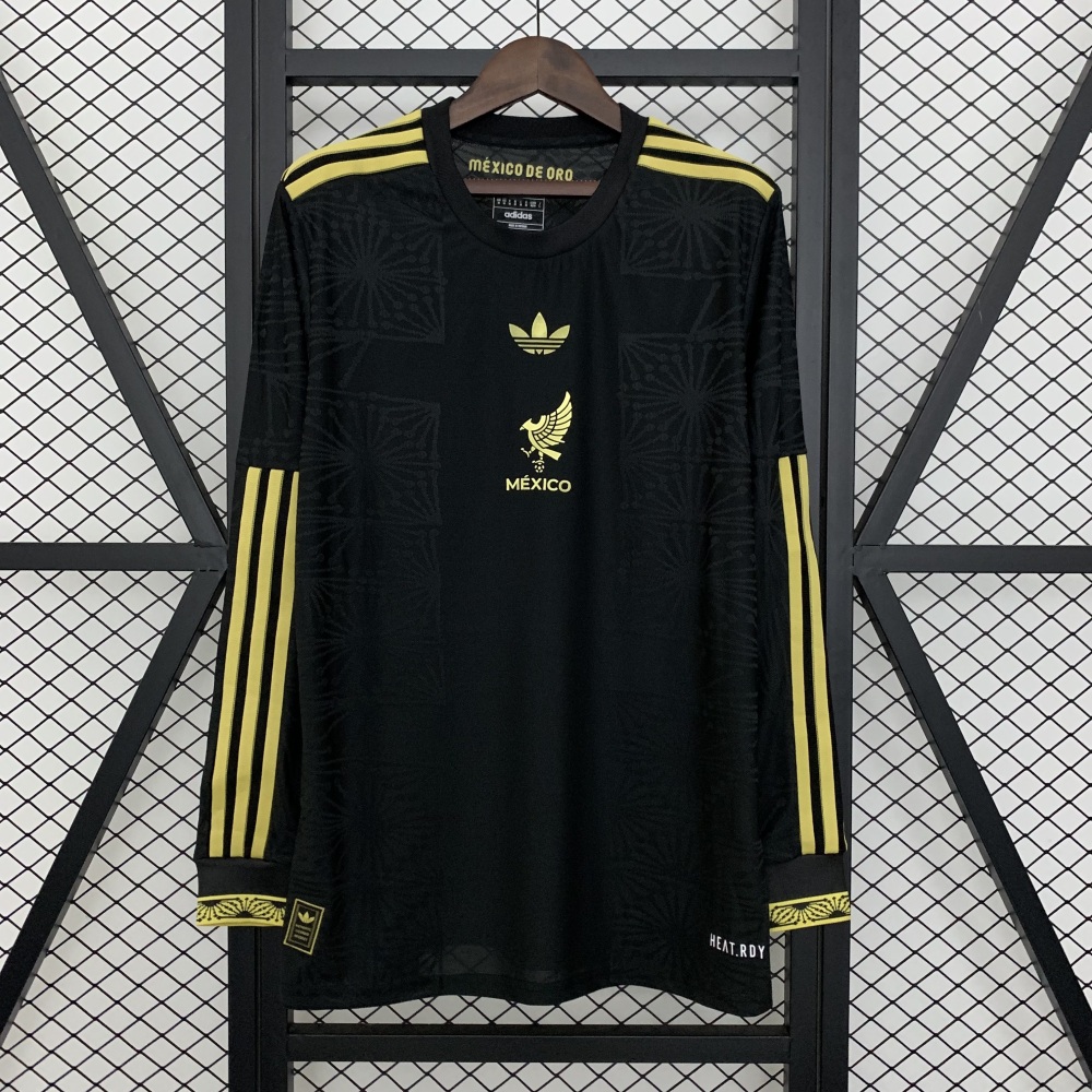 2025/26 Mexico Black Special Long Sleeve Jersey