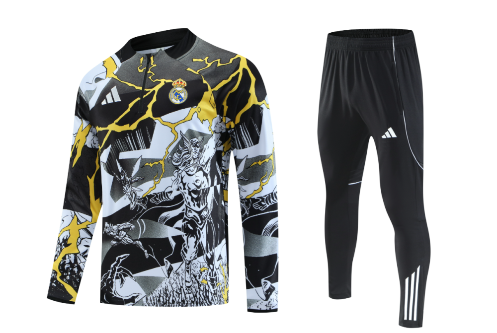 2026/27 Real Madrid Kids Long Sleeve Training Set