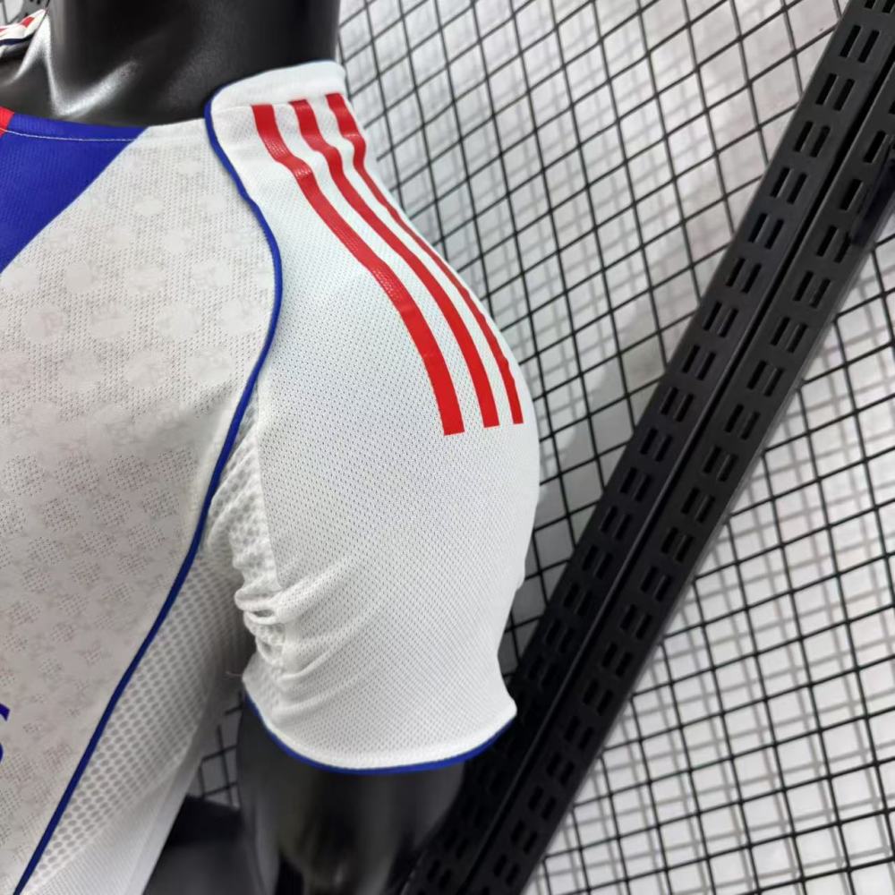 2025/26 Olympique Lyonnais Home Jersey Player Version